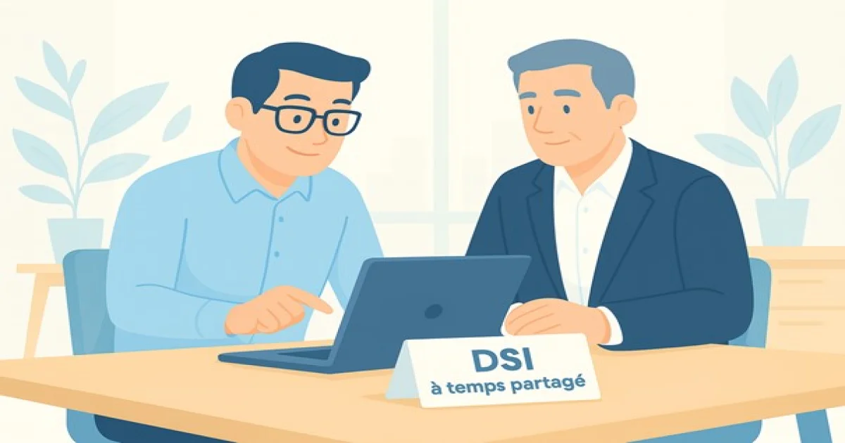 Image de DSI à temps partagé une expertise IT sans le coût d’un poste complet