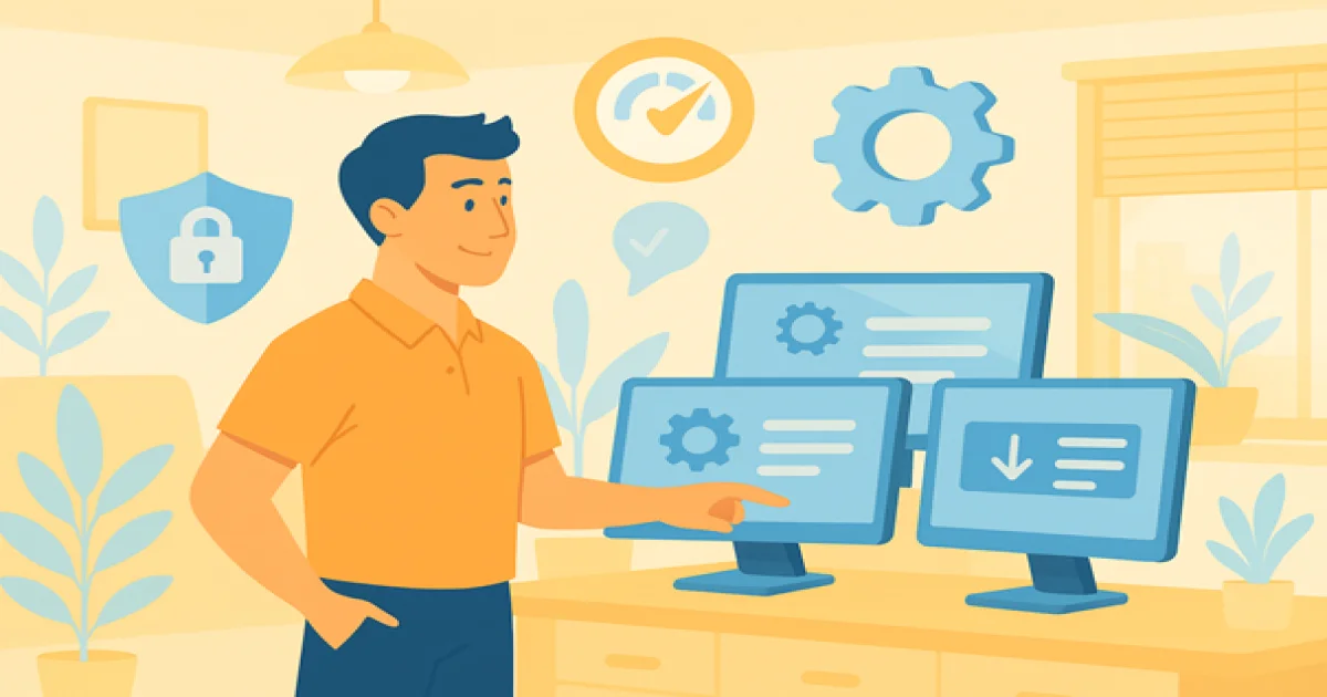 Image de Mise à jour des systèmes et logiciels pour sécuriser vos outils