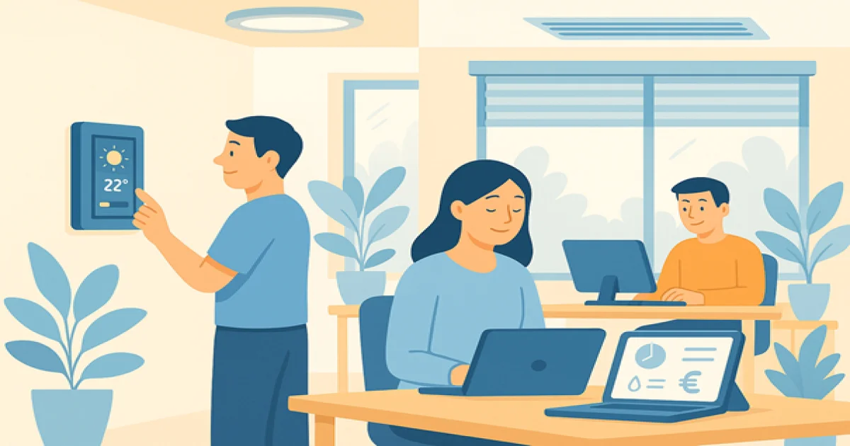 Image de Améliorer le confort des salariés avec des bâtiments connectés